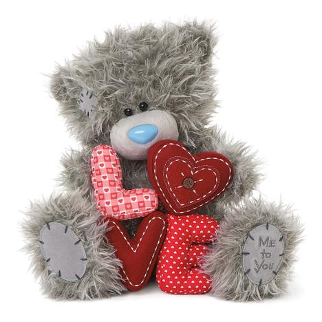 10" Padded Love Letters Me to You Bears £12.00